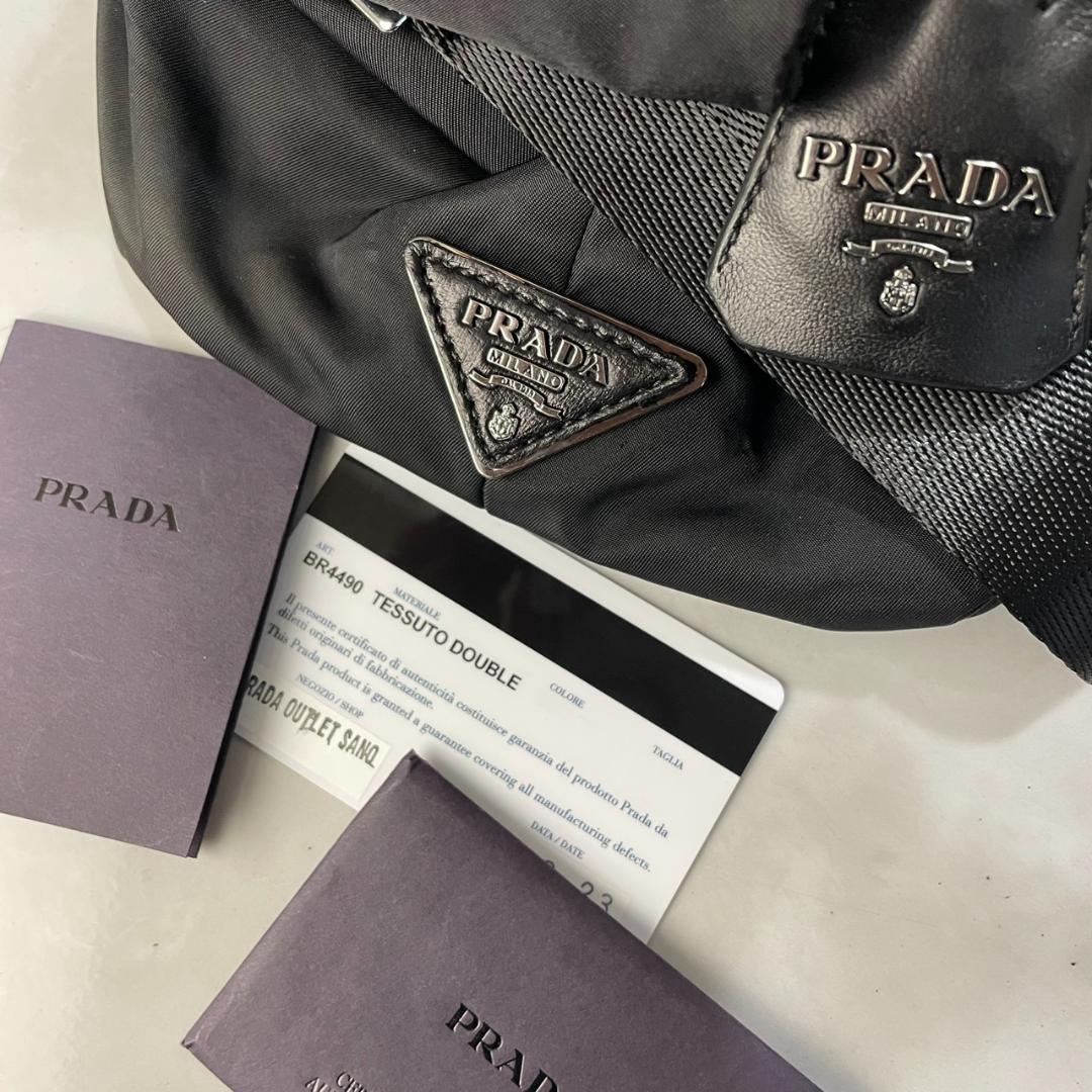 PRADA ショルダーバッグ プラダ 2way BR4490 リバーシブル 黒