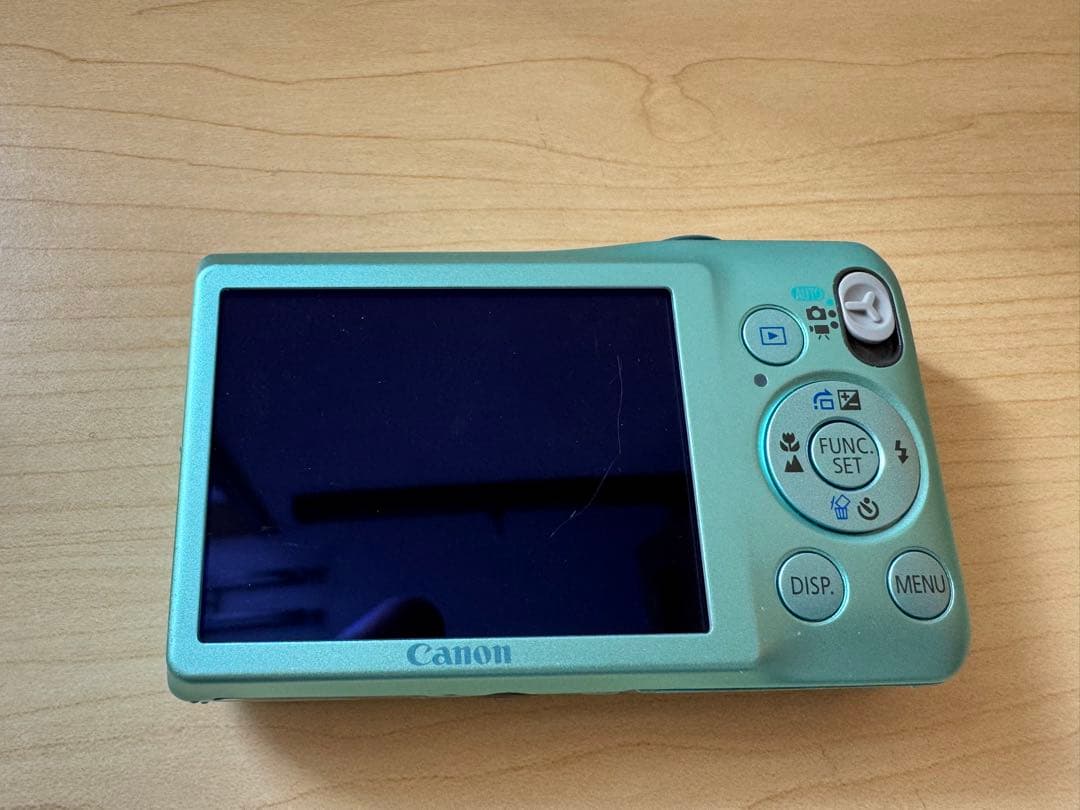 Canon IXY 200F ミントグリーン 本体と充電器付き