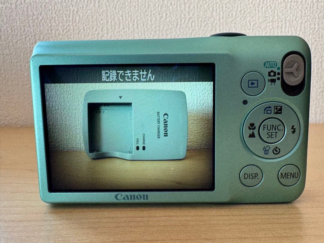 Canon IXY 200F ミントグリーン 本体と充電器付き