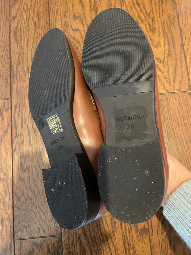 Luca Grossi ブラウンローファー