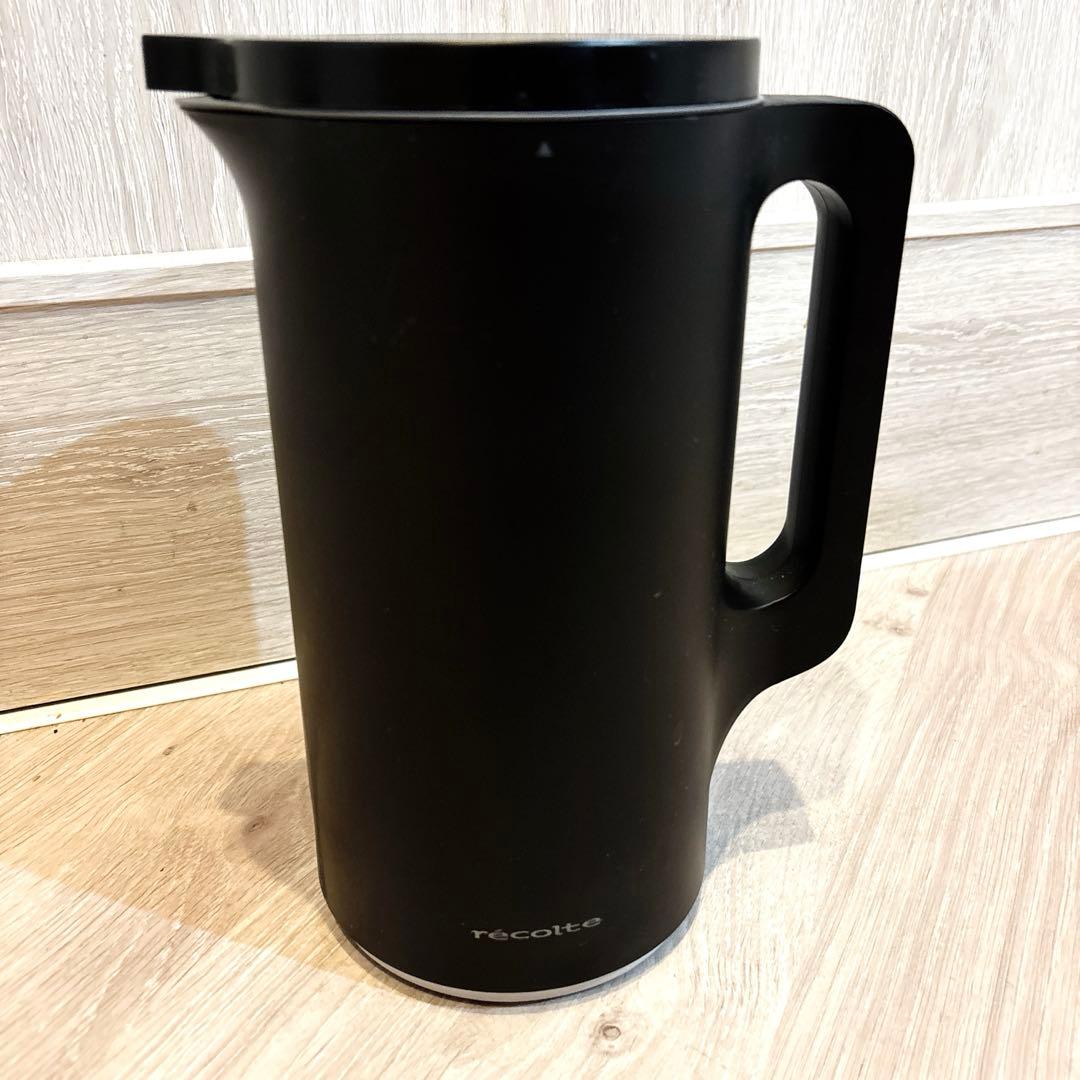 récolte レコルト 自動調理ポット（ブラック）