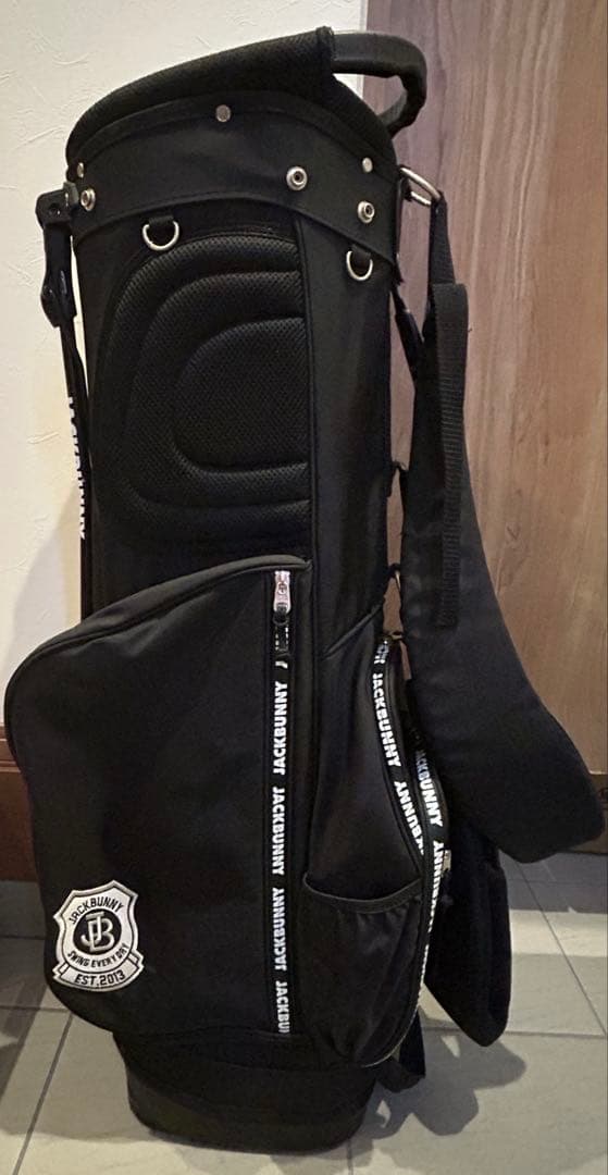 JACK BUNNY ブラック キャディバッグ
