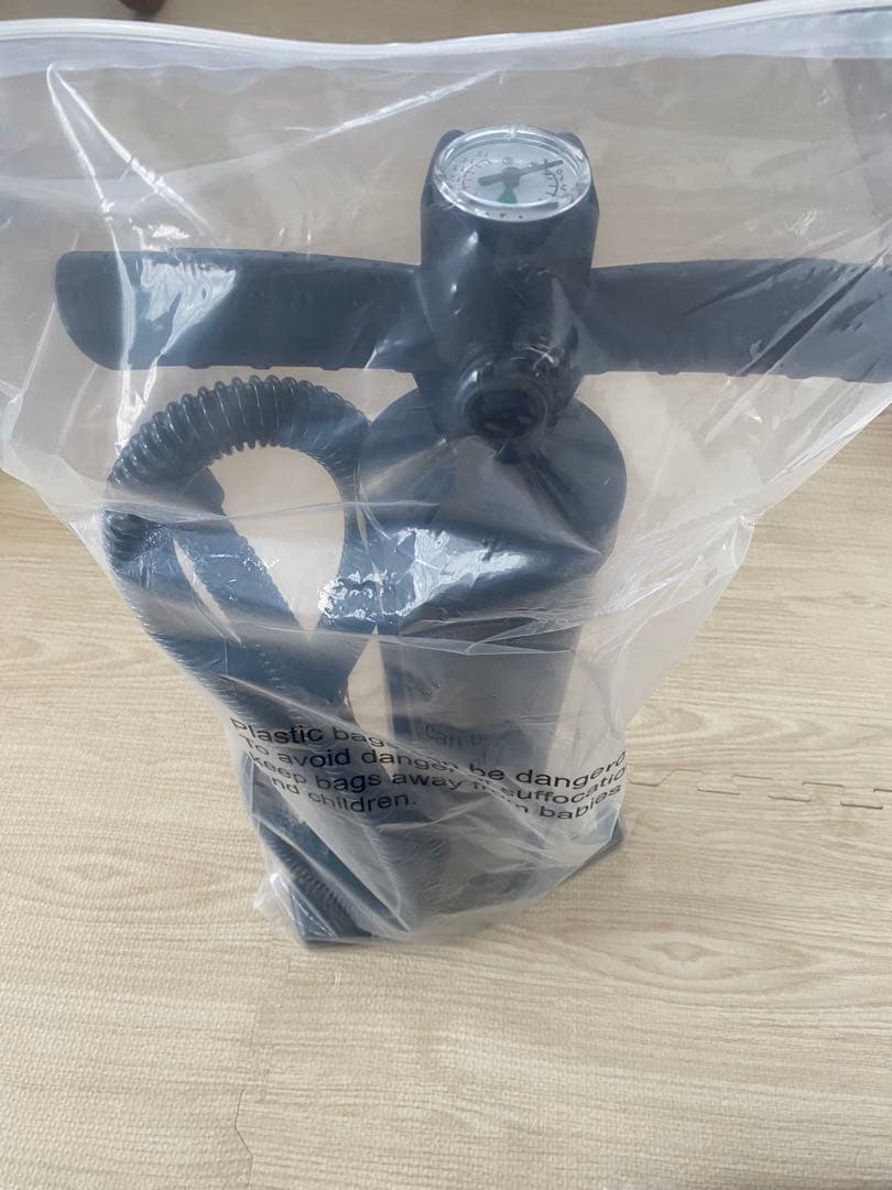 【新品未使用】CAMVIL crab 4Pエアーテント TC ➕グランドシート