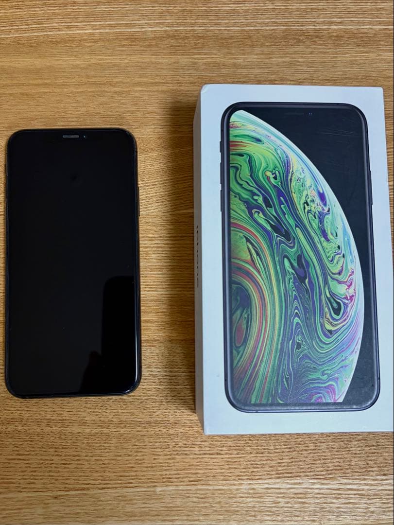 【美品】iPhoneXS 256GB SIMロック解除済 純正品バッテリー89%