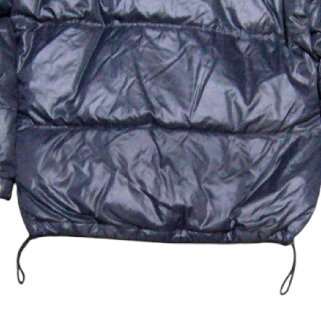 バーバリーブルーレーベル　ダウンジャケット　ホースロゴ　L　肉厚 ノバチェック