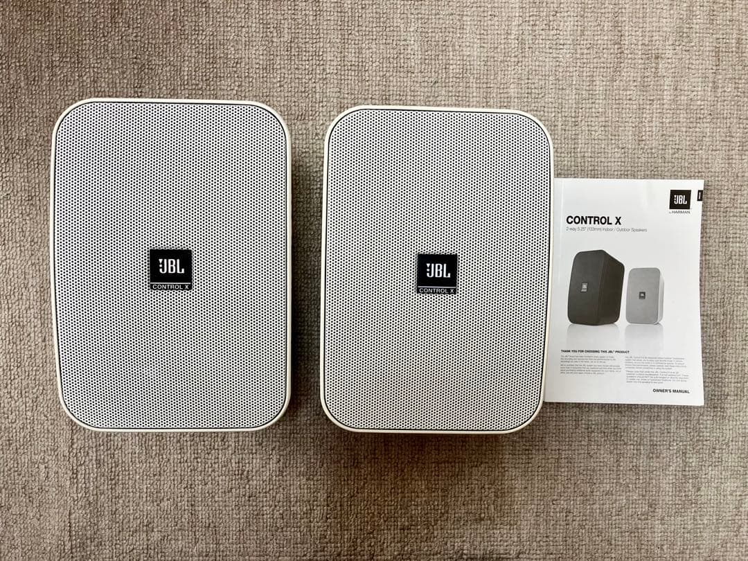 【大幅値下げ❗️】JBL CONTROL X ホワイトスピーカー