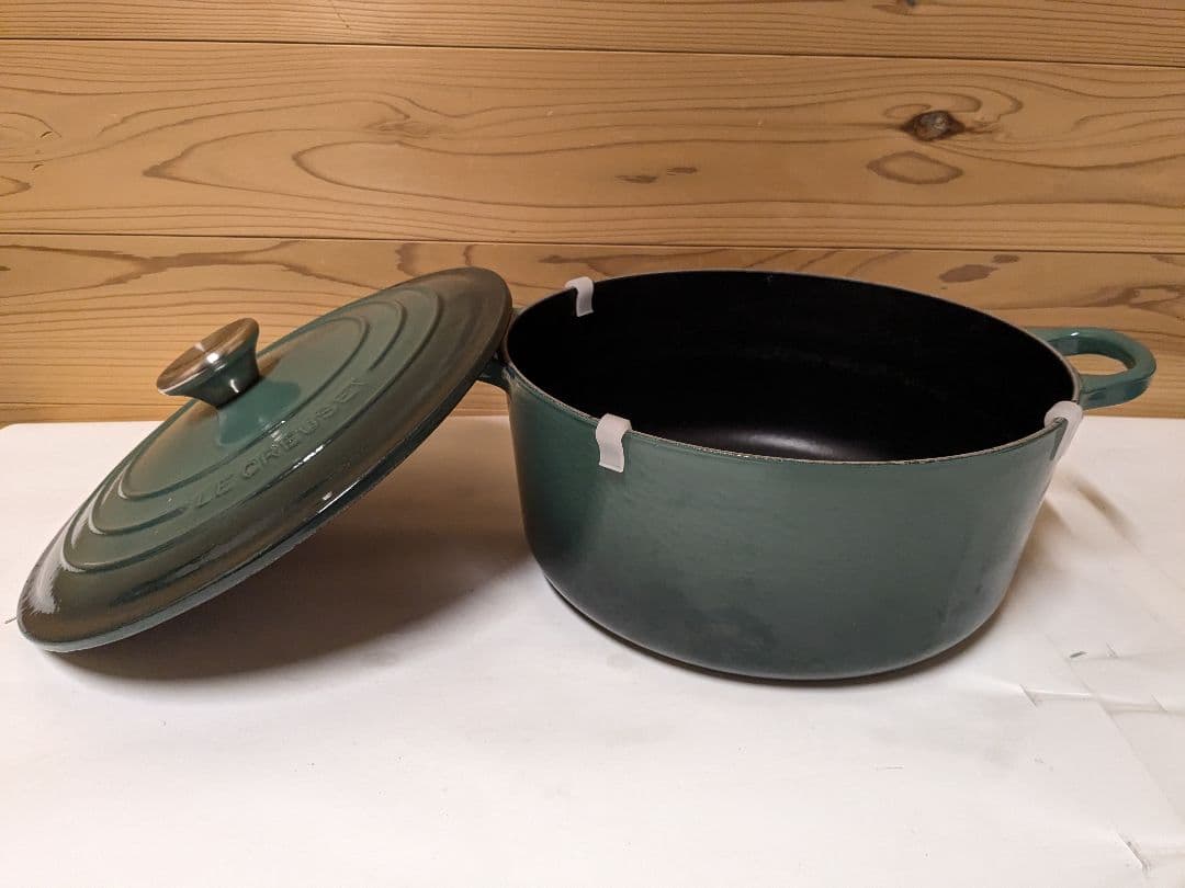 Le Creuset ル・クルーゼ 24cm　ココット・ロンド　オーシャン