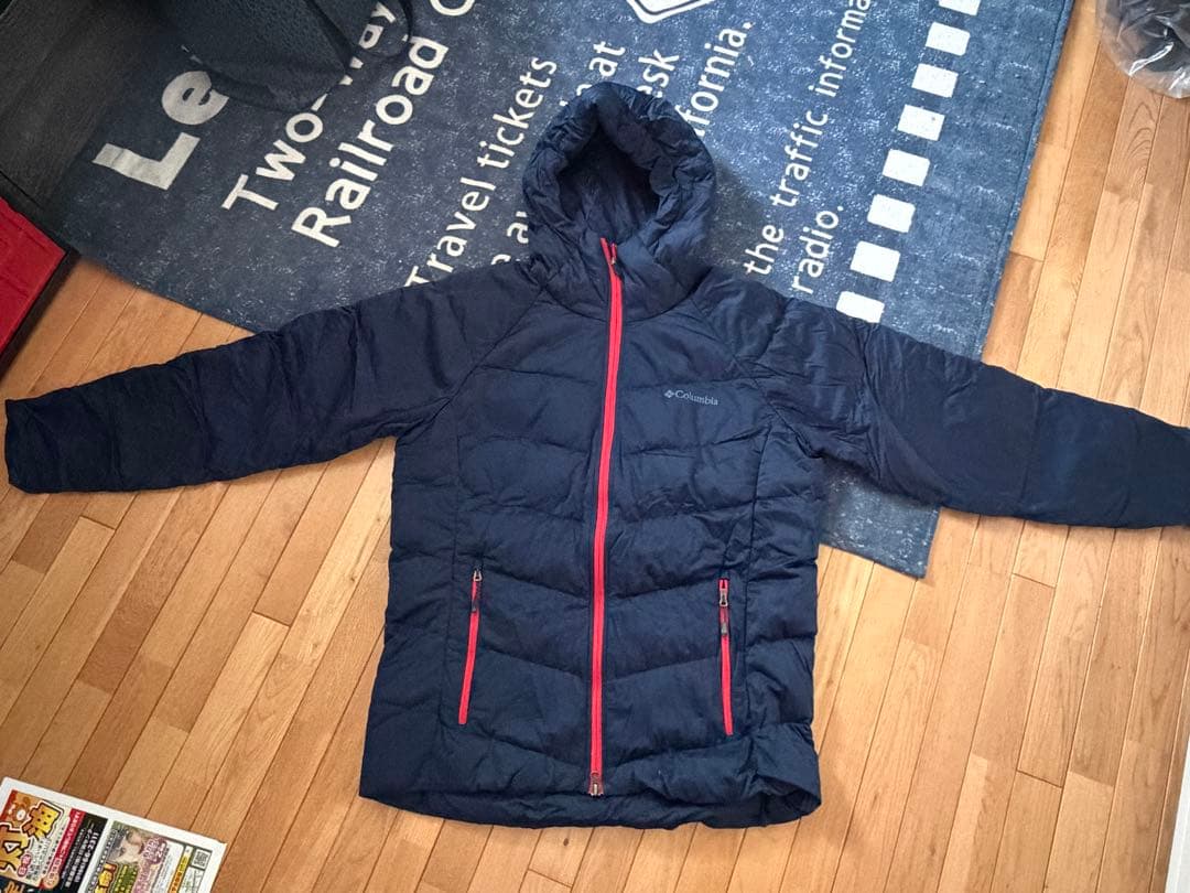 Columbia ダウンジャケット(収納袋付き)