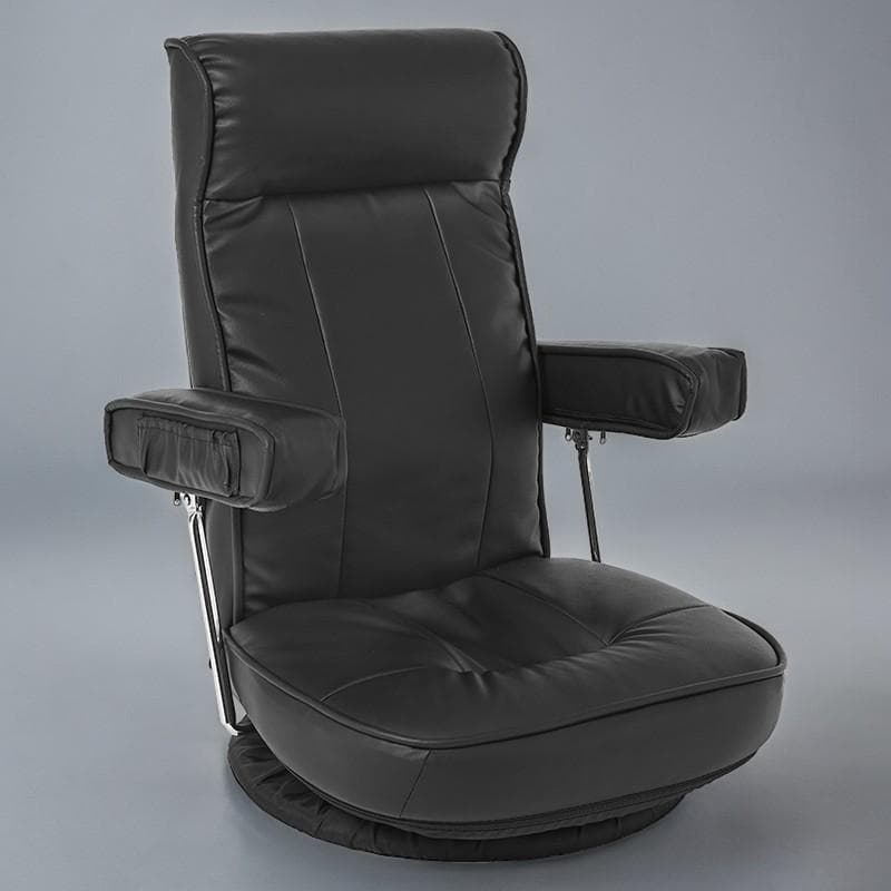 【新品】360度回転 シングル リクライニング ソファ レトロ アンティーク