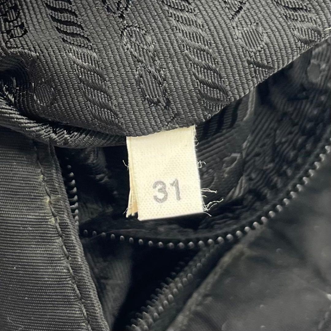 PRADAプラダ サコッシュ ショルダーバッグ テスート サフィアーノ ブラック