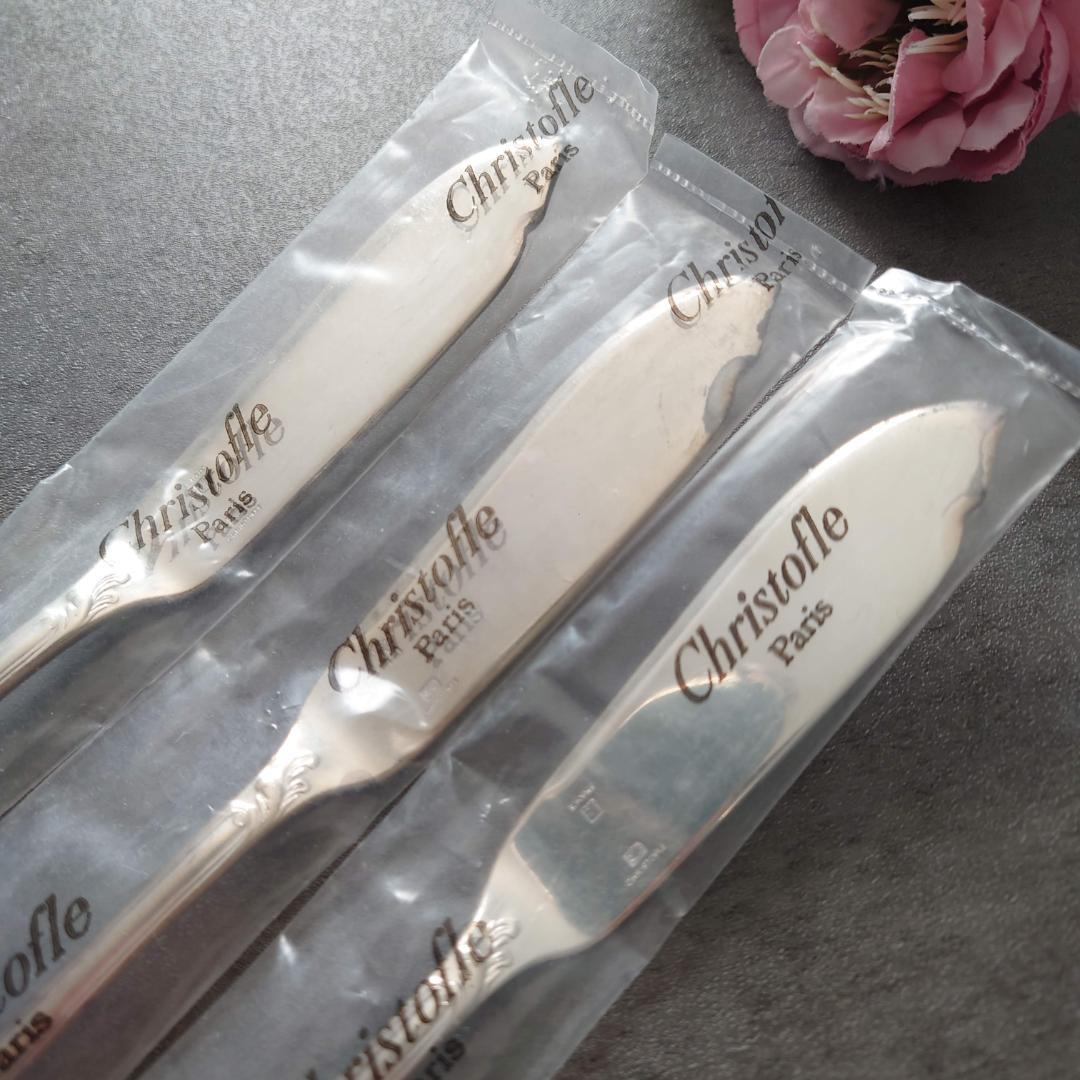 クリストフル マルリー フィッシュナイフ 未開封 3点