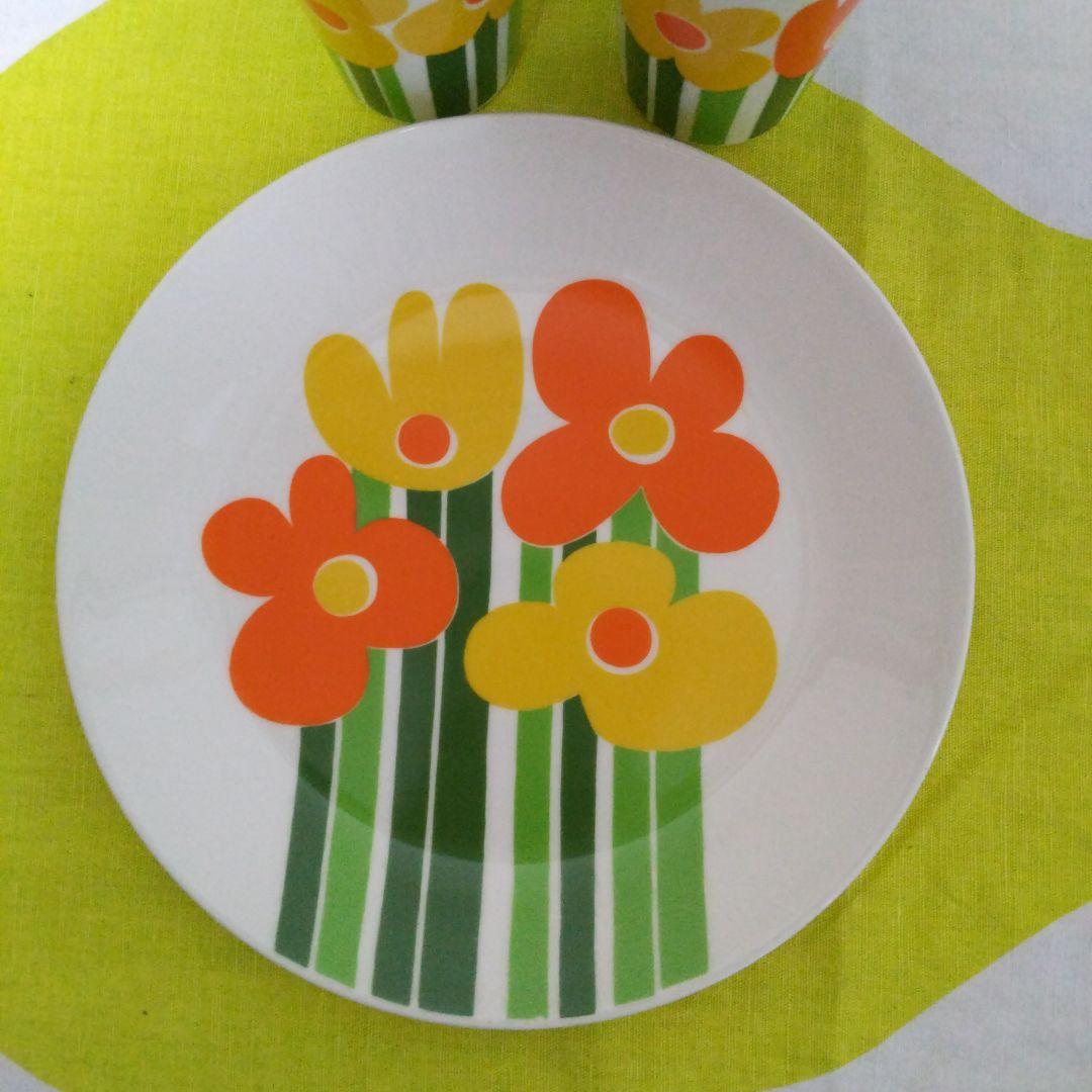 Figgioレア ヴィンテージ アネマリエ マグ&プレートセット