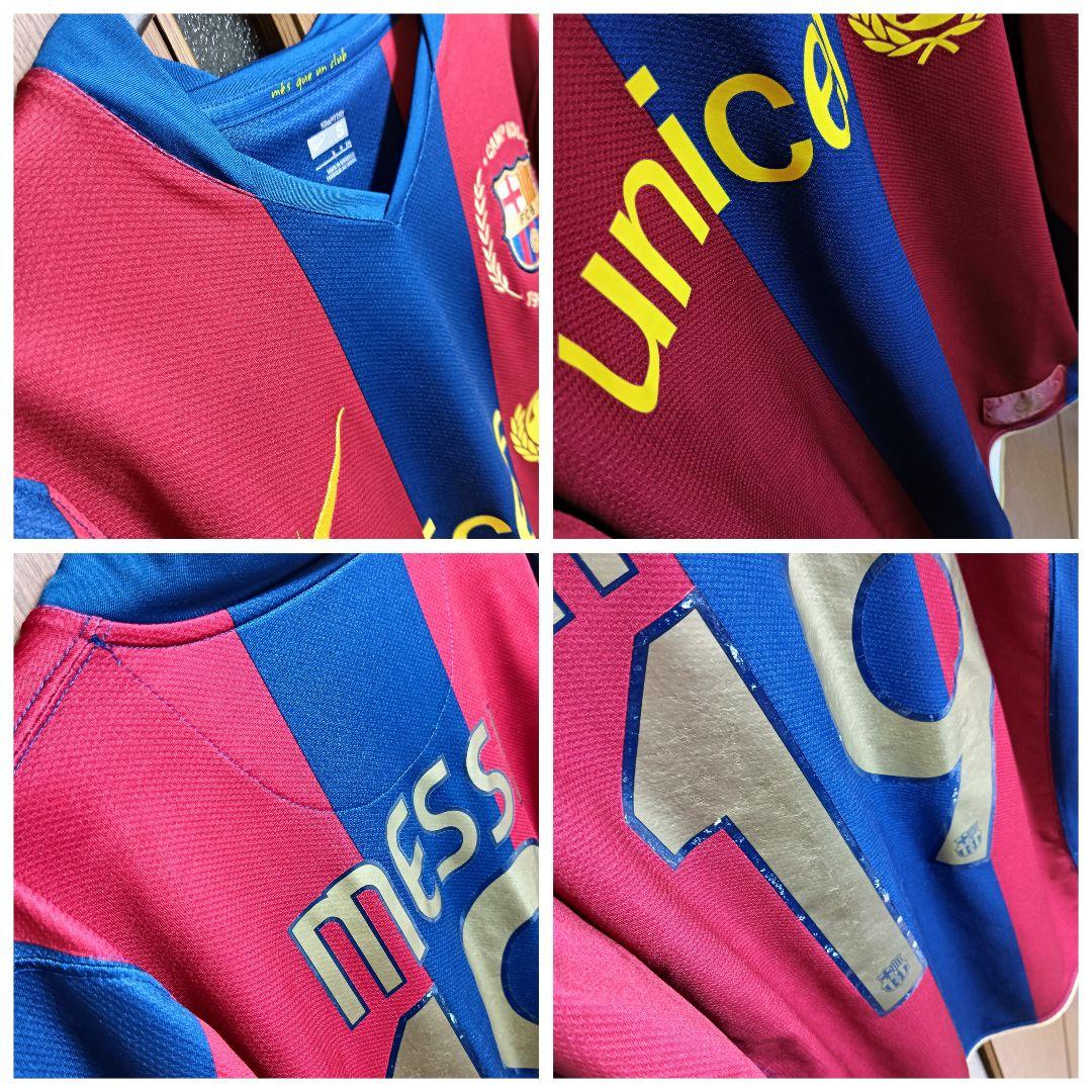 ナイキ バルセロナ メッシ #19 カンプ・ノウ 50周年 長袖ユニフォーム S