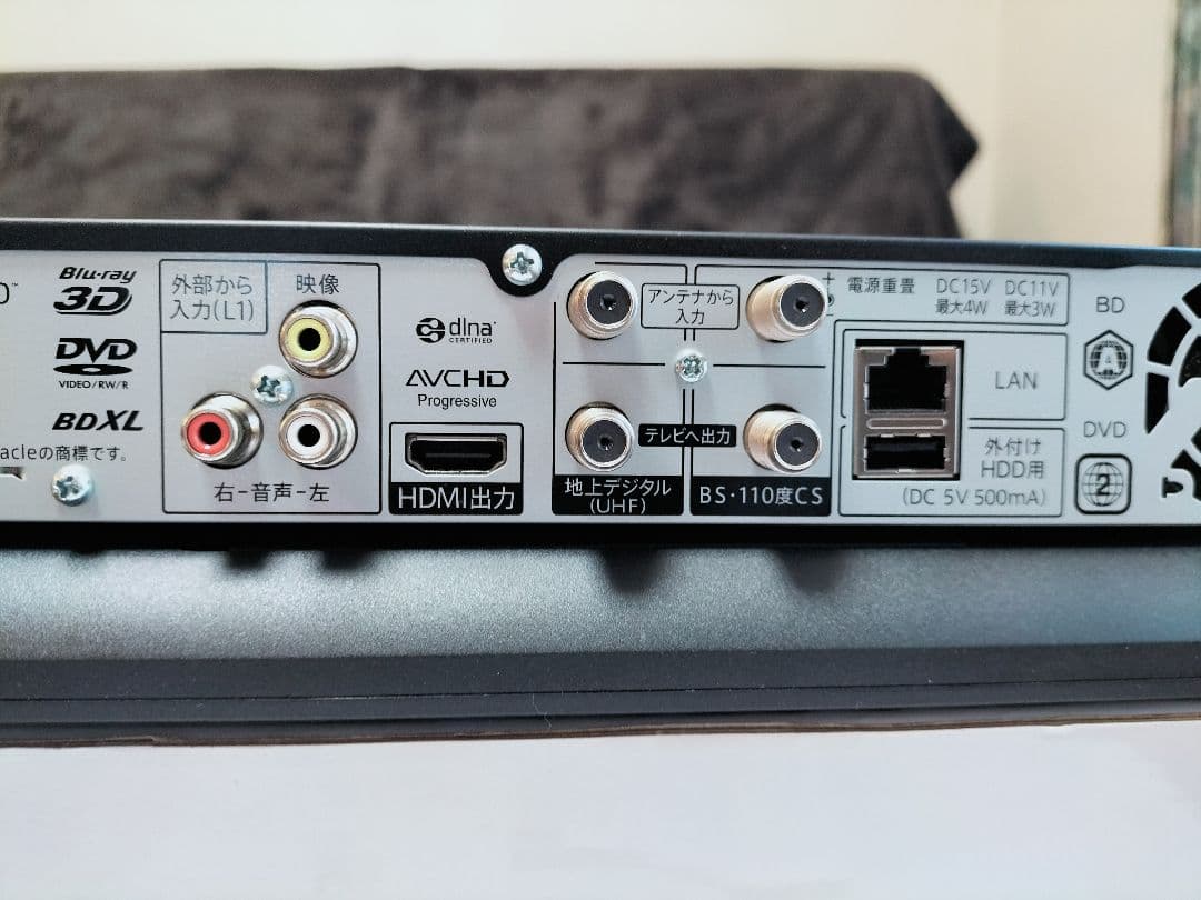 の*の様 SHARP BD-NT1000 ブルーレイレコーダー