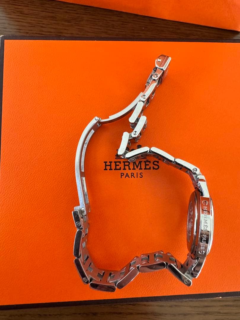 【美品】HERMES クリッパー 腕時計 レディース
