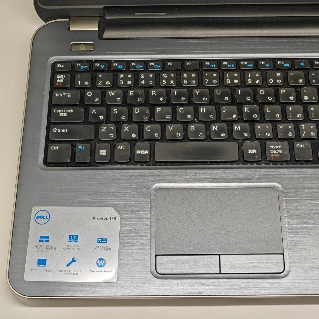 【DELL】高性能i7 SSD512GB 16GB 17.3インチ ノートPC