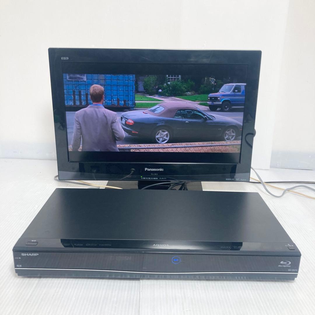 極美品 シャープ ブルーレイレコーダー BD-S570 2015年製 500GB