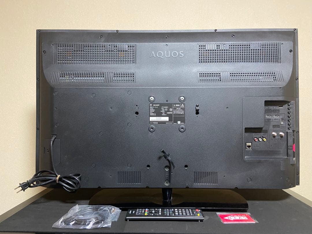 2018年製 SHARP AQUOS 40V型 2T-C40AE1｜互換リモコン