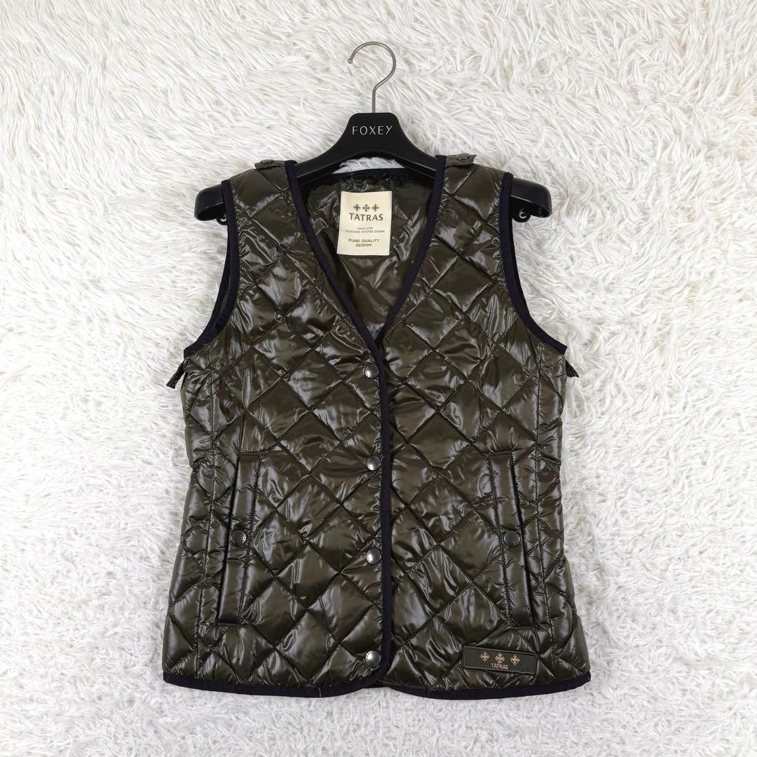 美品✨ タトラス モッズコート ダウンライナー付　BERINA カーキ サイズ1