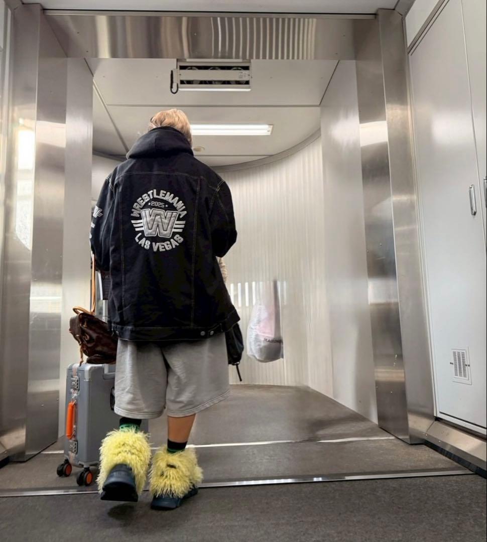 YELLO PLATFORM SHORT ショートブーツ　シューズ　ファー