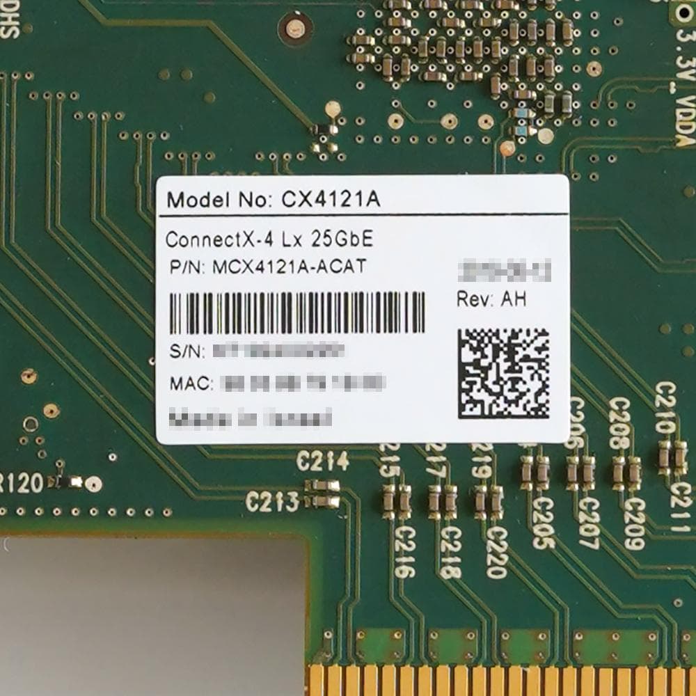 拡張カード Mellanox ConnectX-4 CX4121A-ACAT 10G/25G
