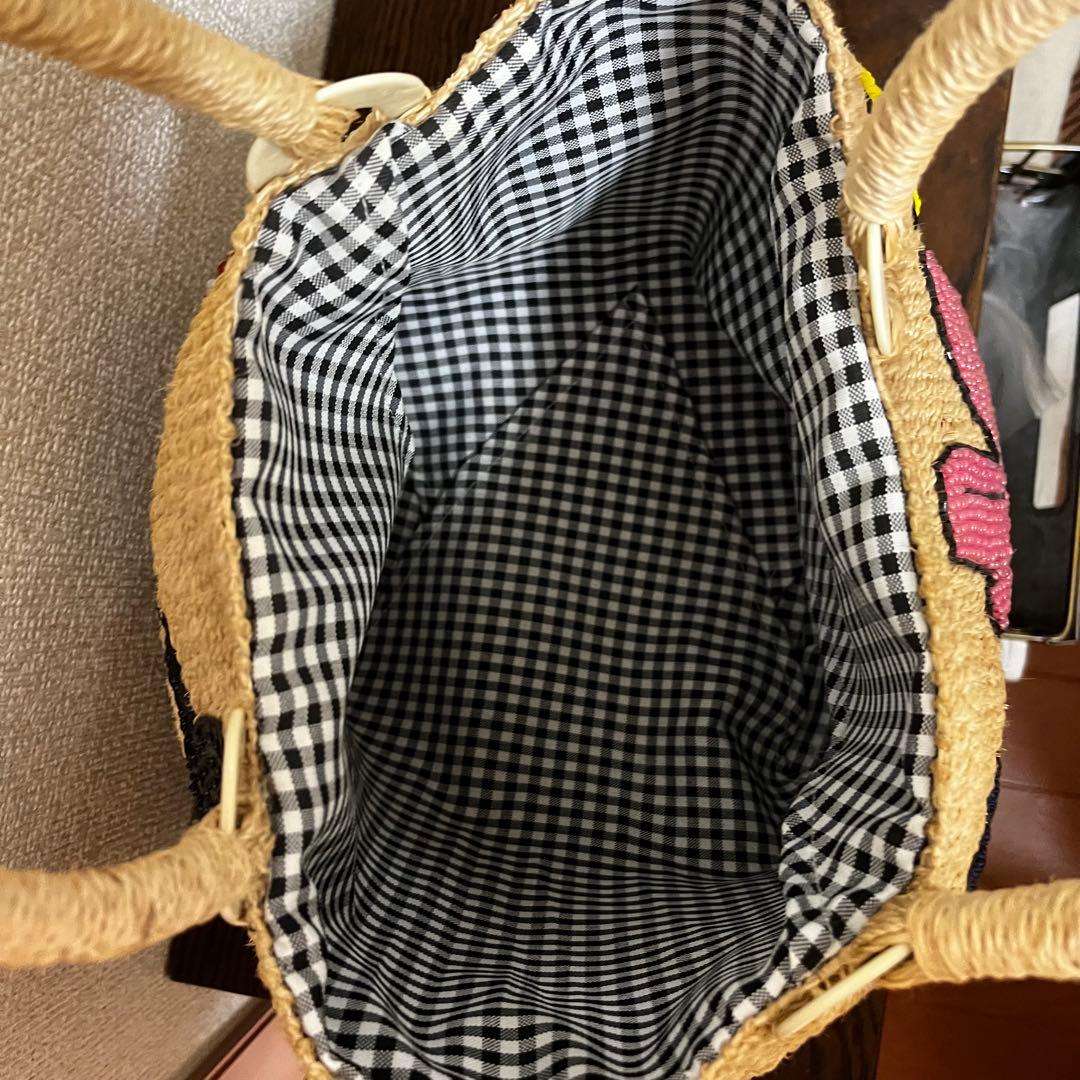 BEAMS ディズニー　かごバッグ　カゴバッグ