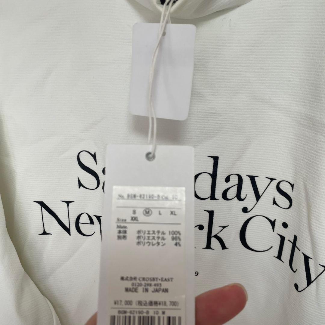 わ*1様 新品　saturdaysurfnyc 白　m