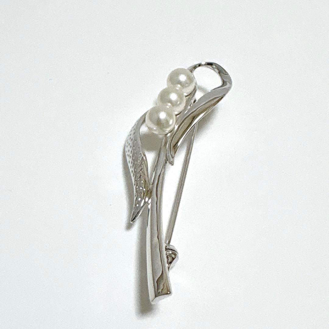 美品 ✨皇室御用達 ♡MIKIMOTO アコヤ真珠 パール ブローチ