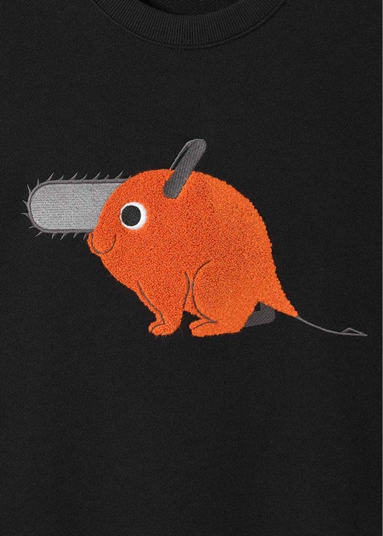 新品 グラニフ チェンソーマン ポチタ 裏毛スウェット SSサイズ