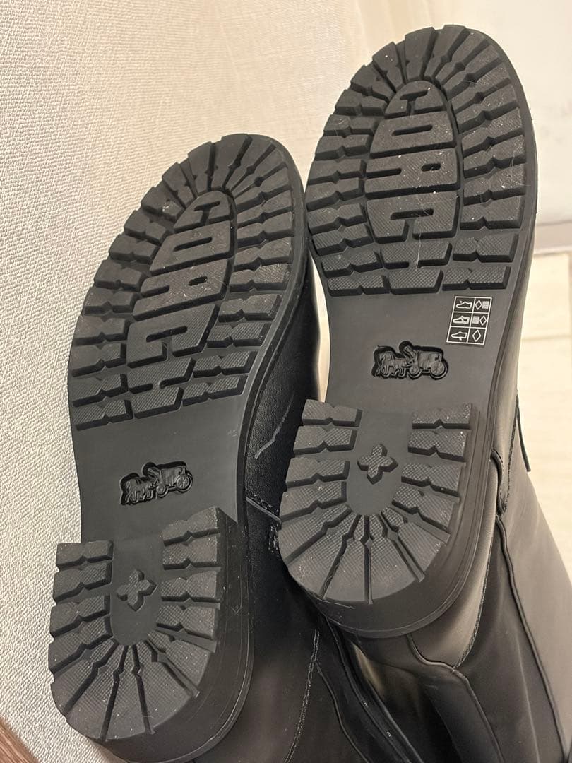 未使用品COACH コーチ フランクリン ライディング ロングブーツ
