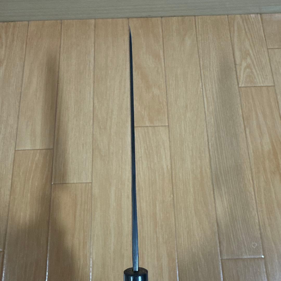 鍔屋 黒打 牛刀 本種子島 21cm