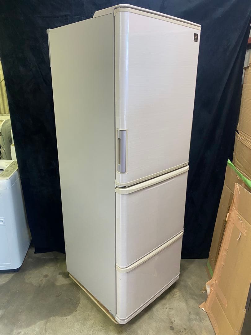 SHARPノンフロン冷凍冷蔵庫350L 2016年製SJ-PW35C-C