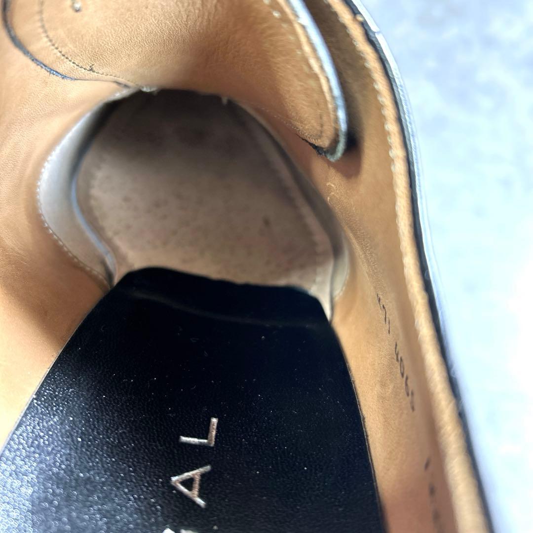 未使用級【REGAL】ビジネスシューズ/122R/プレーントゥ/ストレートチップ