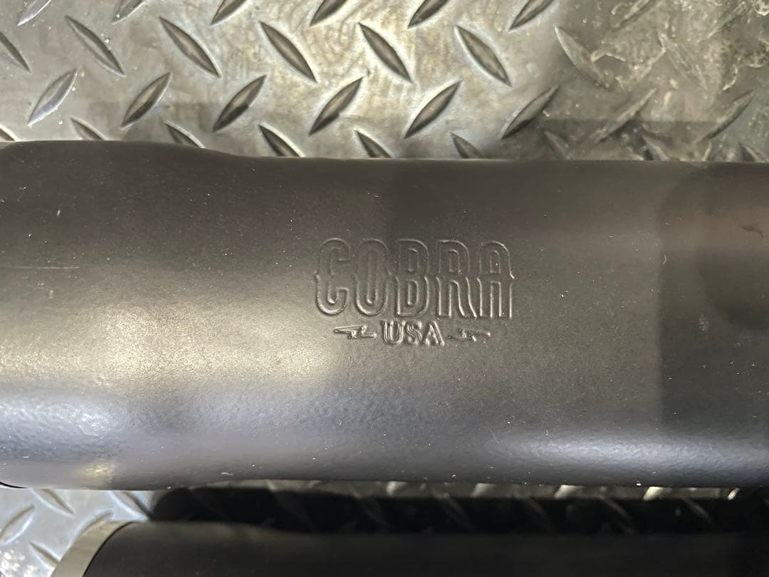 コブラ3インチスリップオンマフラー　スポーツスター