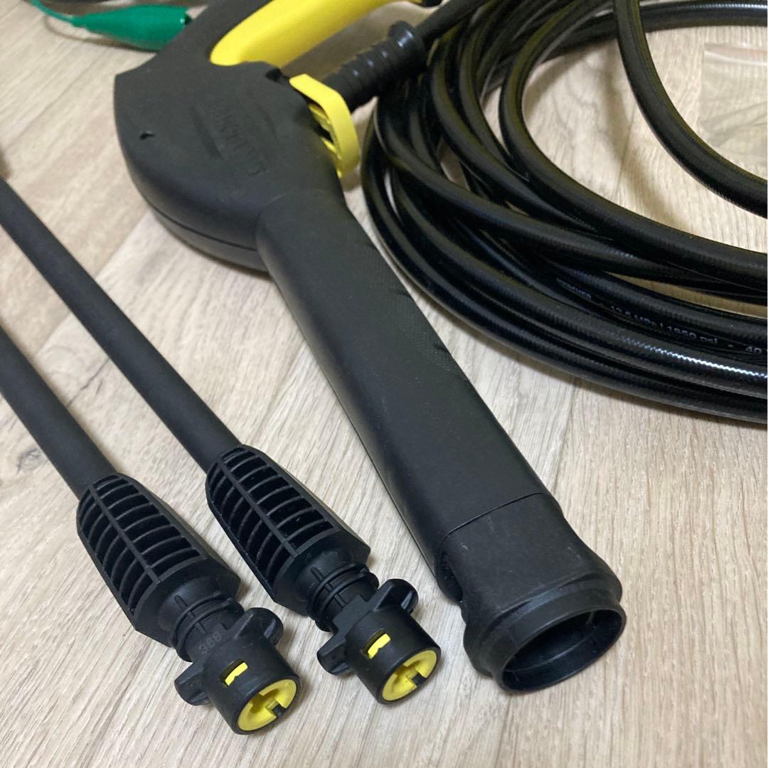 ケルヒャー K3サイレント 高圧洗浄機 本体 デッキクリーナー 自吸用ホース付き