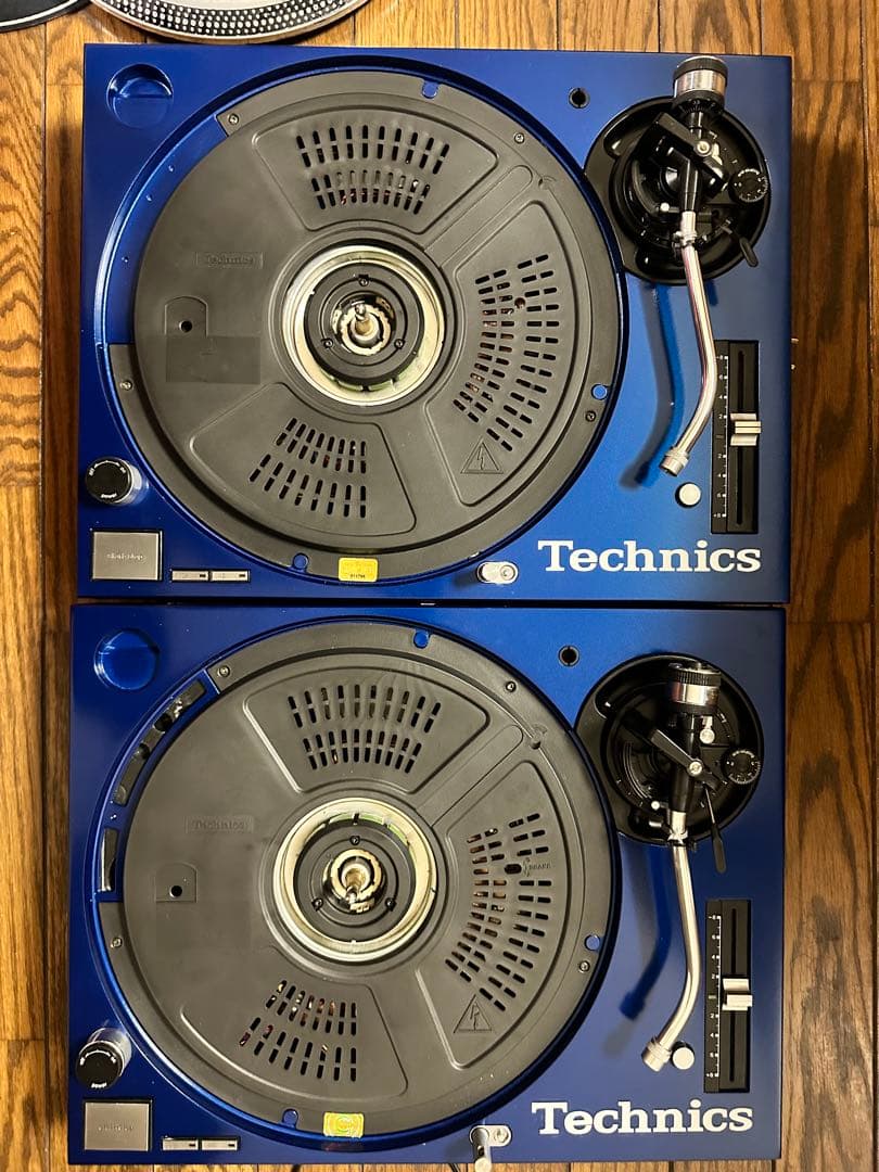 Technics SL-1200MK3D 2台セットカスタム青 × 青LED仕様