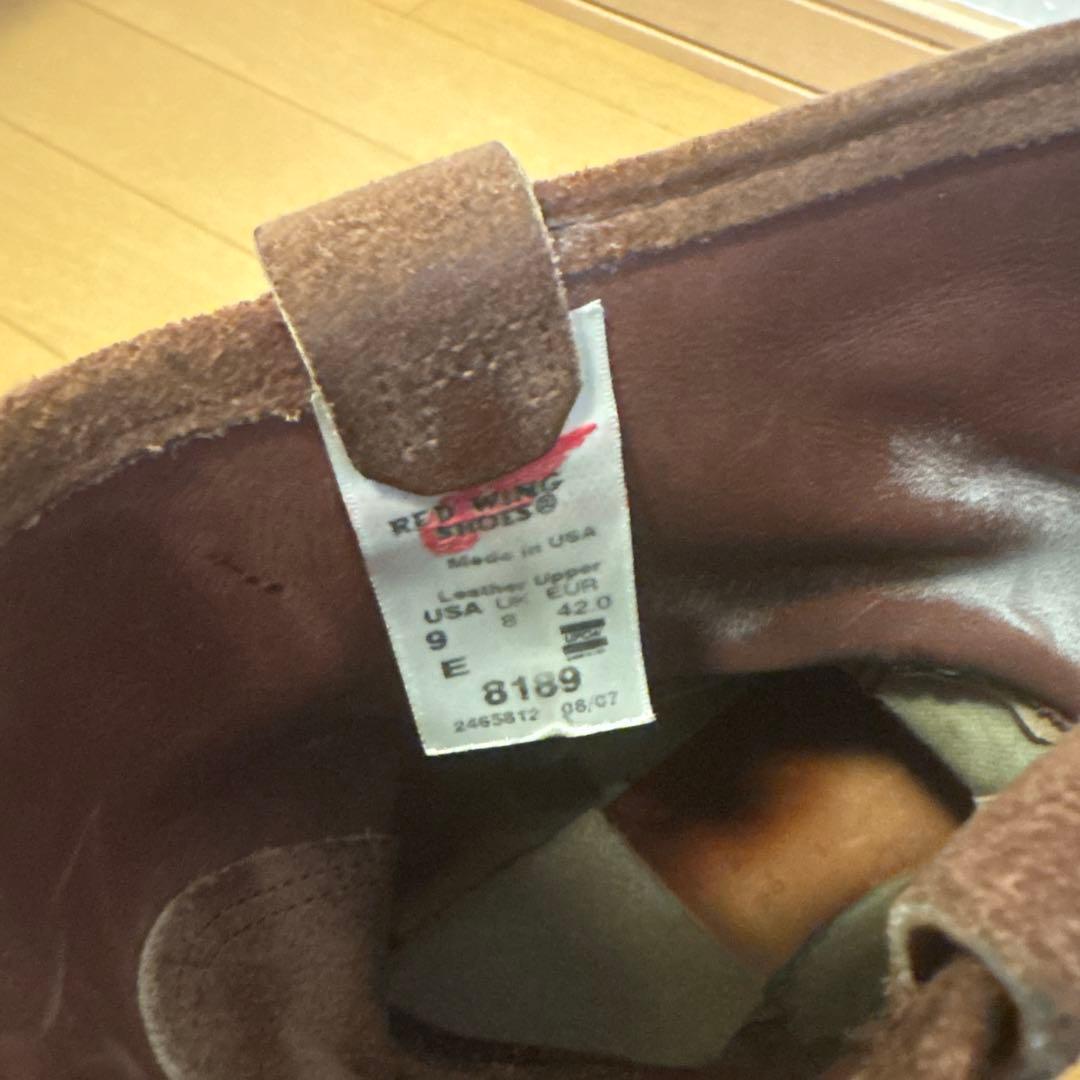 期間限定値下げ　極美品　レッドウイング　8189 ペコスブーツ　US9