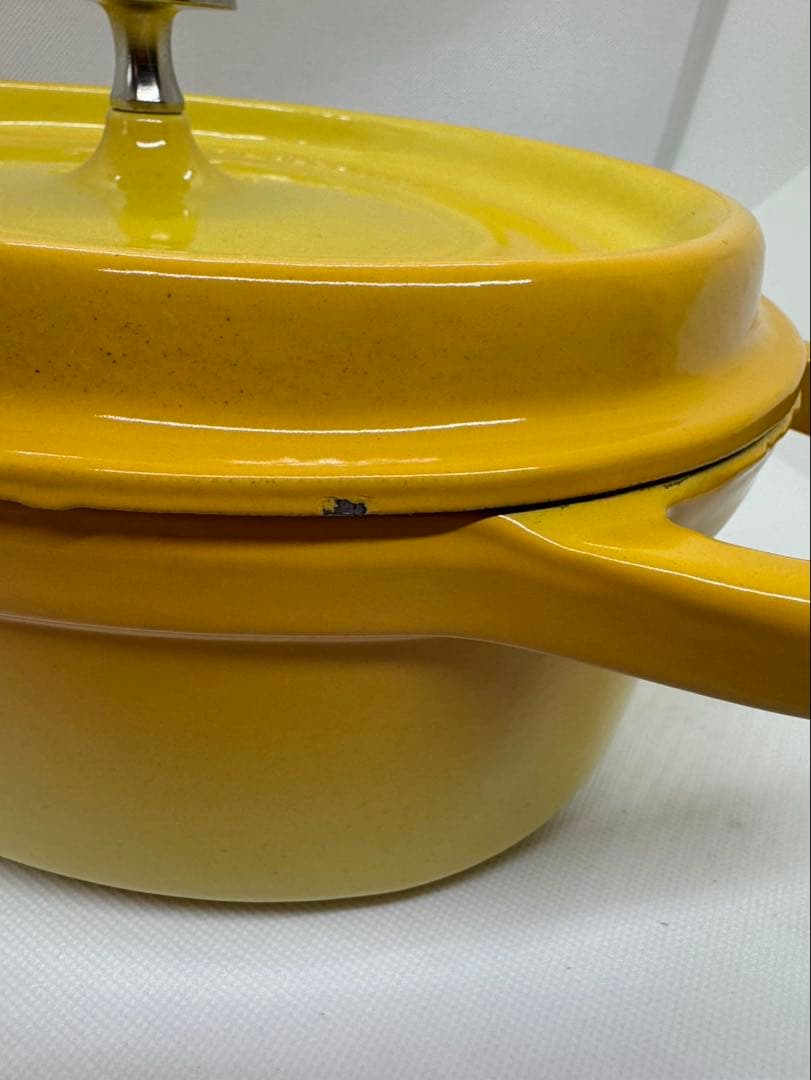 ストウブ　staub 希少カラーレモン20センチ　未使用品