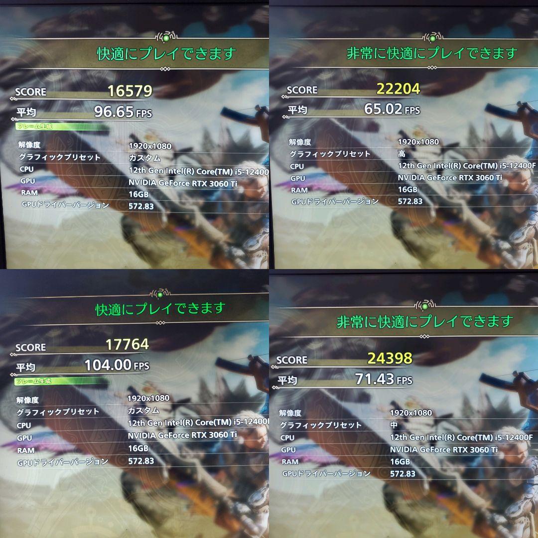 チアキ様PC/Core i5-12400F/16G/RTX3060Ti