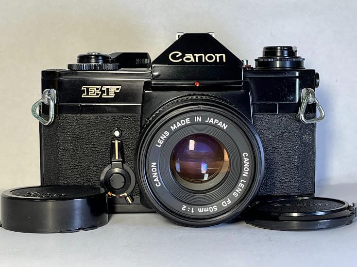 ★極上品★ キヤノン EF ボディ ブラック / NEW FD 50mm F2