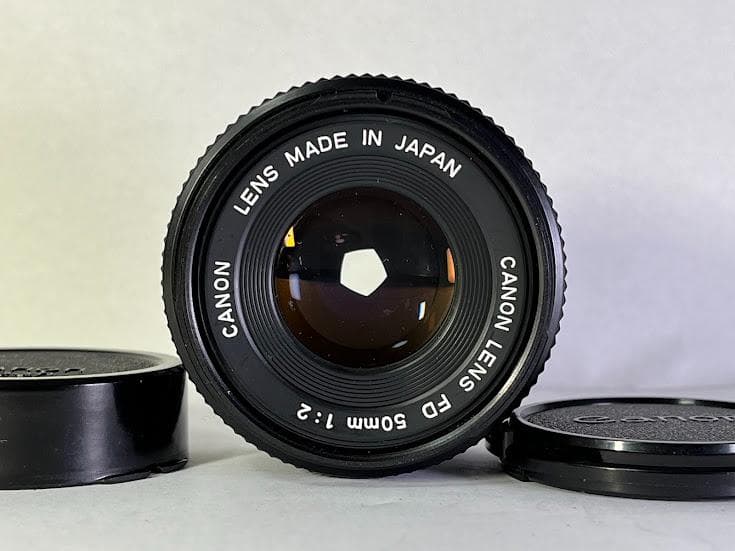 ★極上品★ キヤノン EF ボディ ブラック / NEW FD 50mm F2