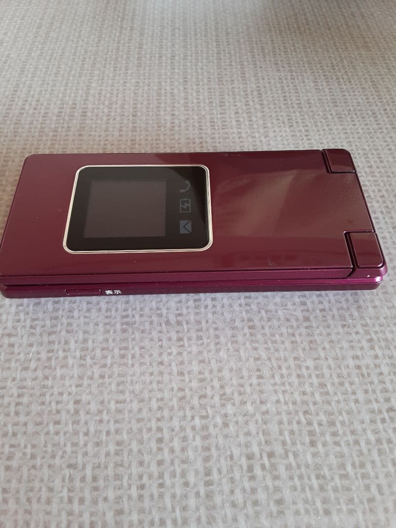 SoftBankかんたん携帯9 NP505SH ワインレッド