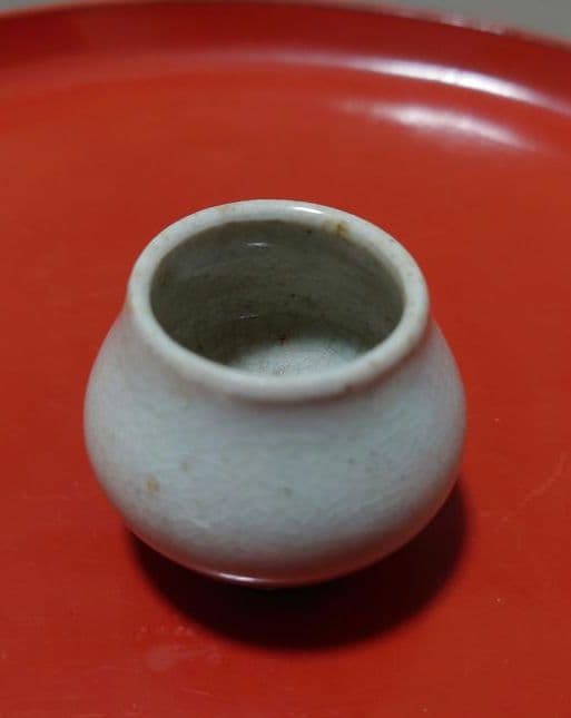 李朝　白磁小杯