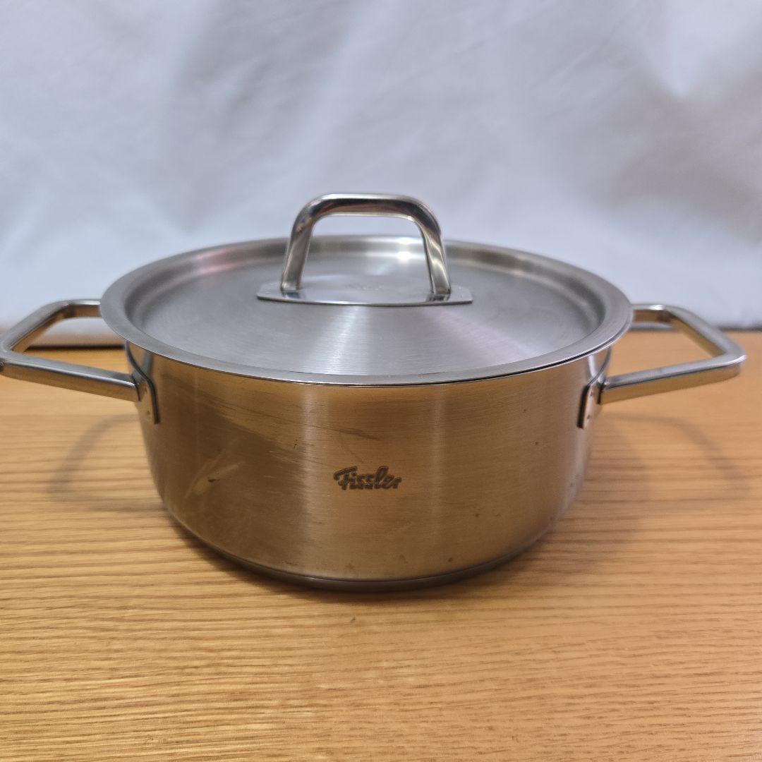Fissler ステンレススチール 片手鍋 16cm 両手鍋　１８cm