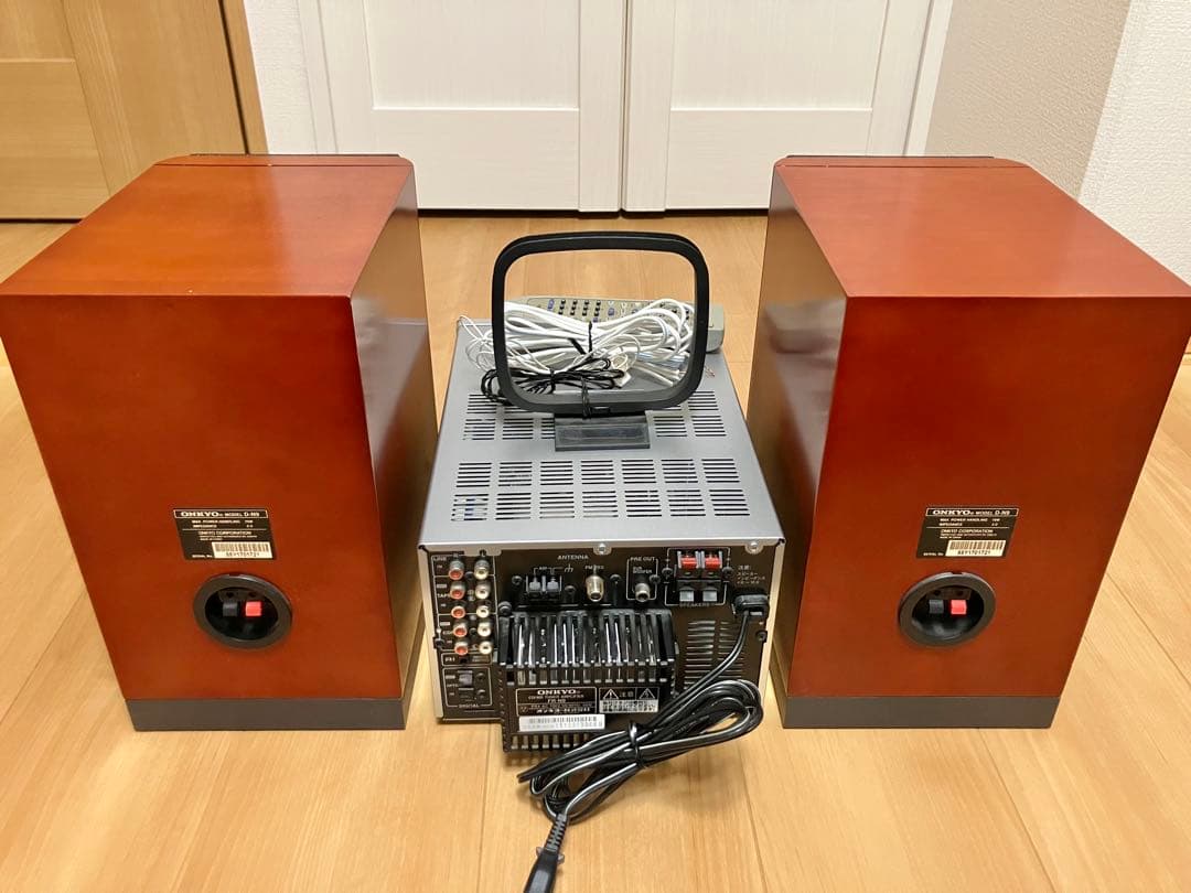 ONKYO X-N9 FR-N9 D-N9 高音質MD/CDコンポ　リモコン付