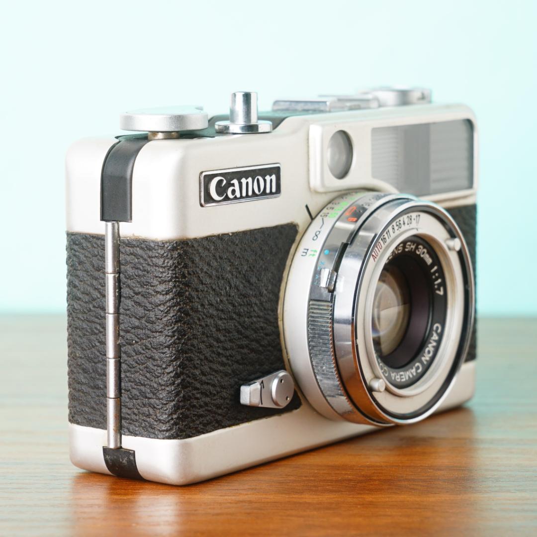 完動品◎Canon demi EE17 コンパクト フィルムカメラ #83