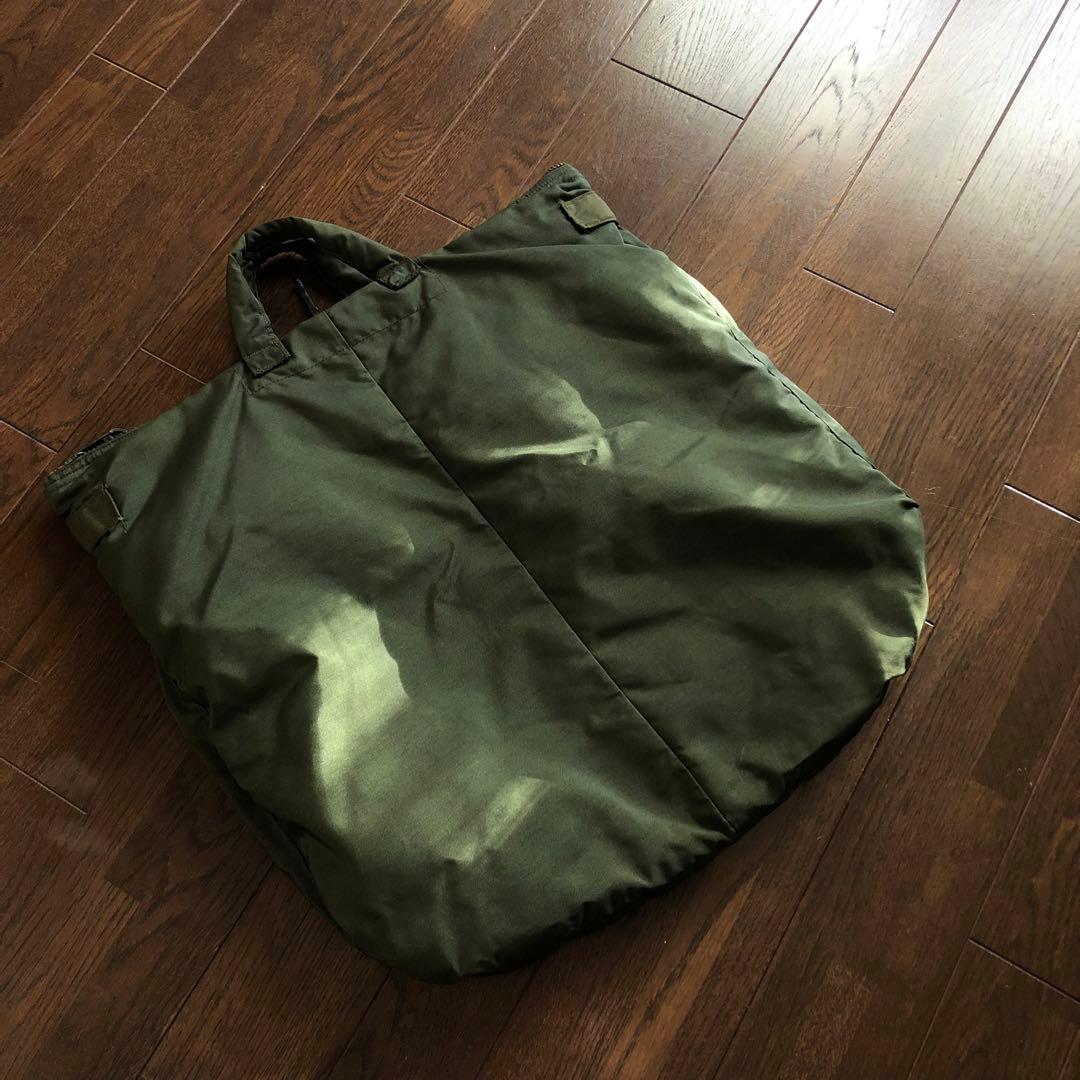 【ヴィンテージ】80s ミリタリー ヘルメットバッグ アメリカ軍 一点限り