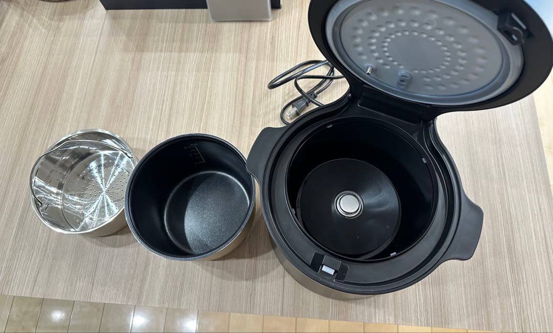 LOCABO 炊飯器 ブラック