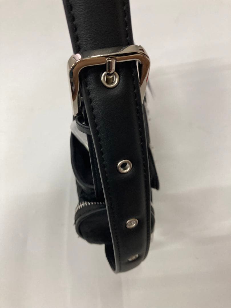 Matin kim ナイロンショルダーバッグ 黒