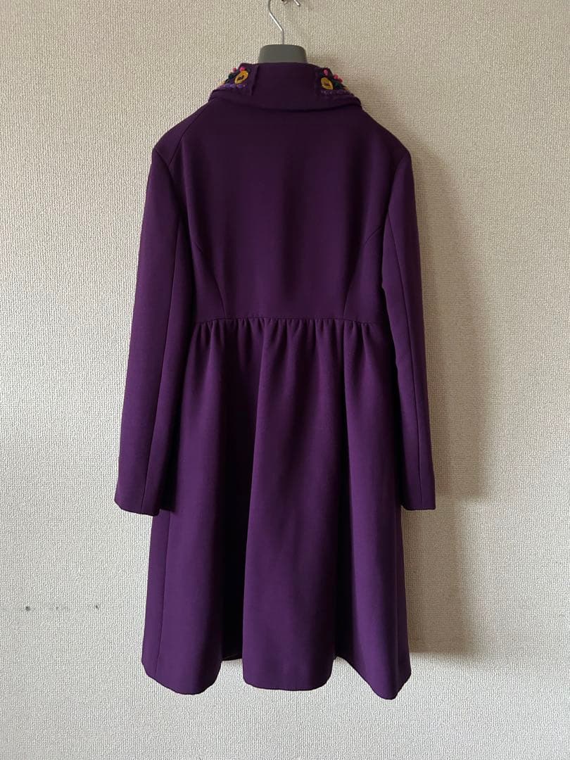 MIUMIU コートパープル